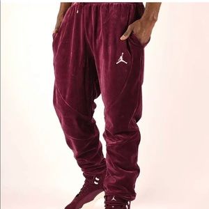 NEW Air Jordan Velour Pants Men's Size S